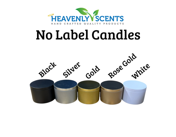 Black Tin Soy Wax Candles