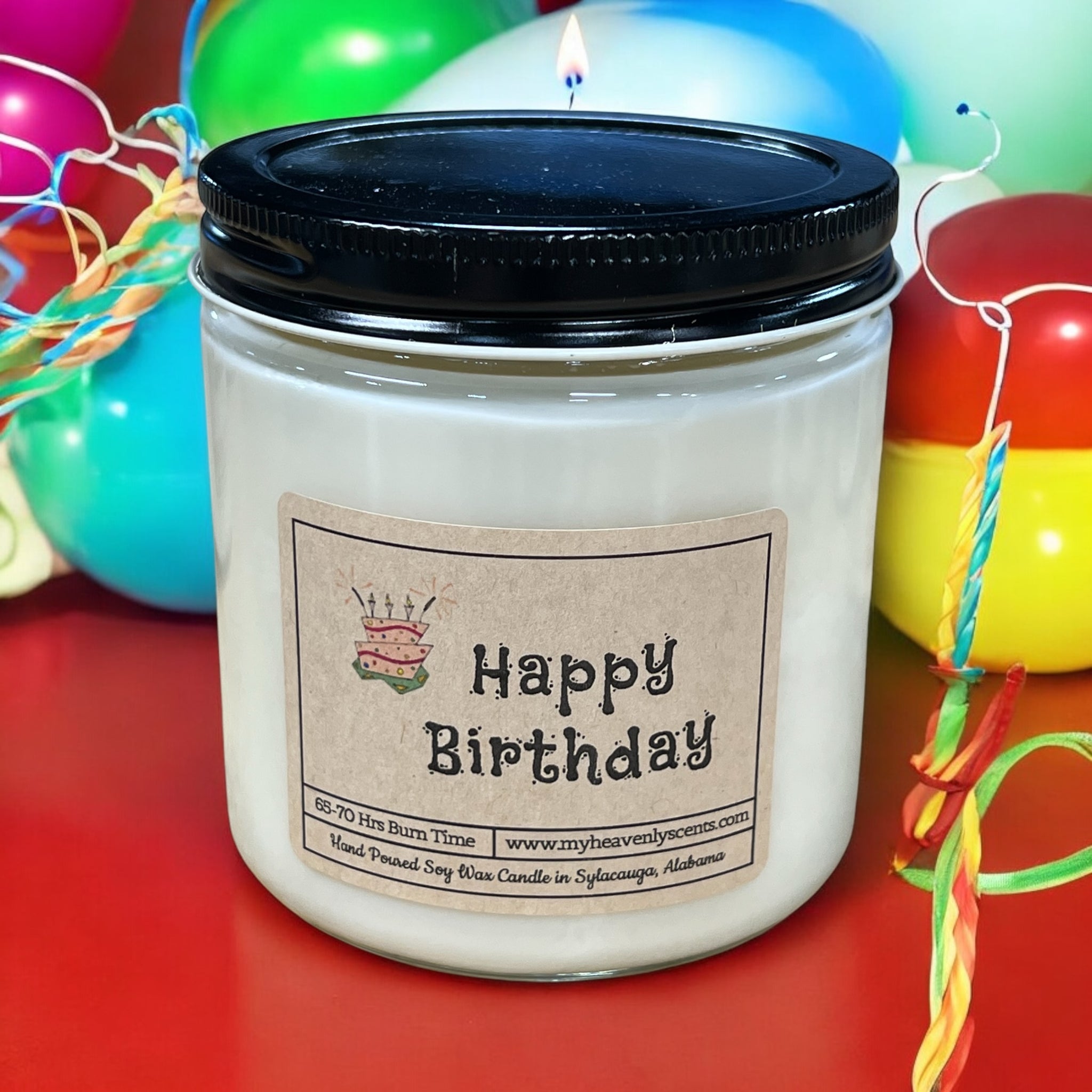 Happy Birthday Soy Wax Candle