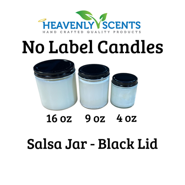 No Label Wholesale Bulk Container Soy Wax Candles