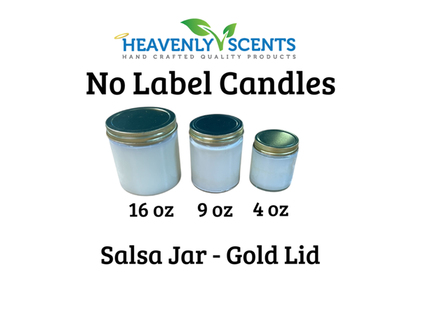 No Label Wholesale Bulk Container Soy Wax Candles