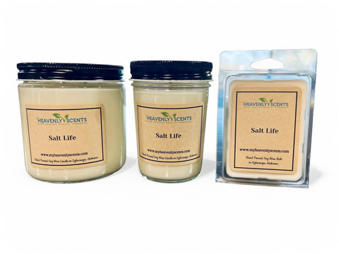 Salt Life Soy Candle and Wax Melt