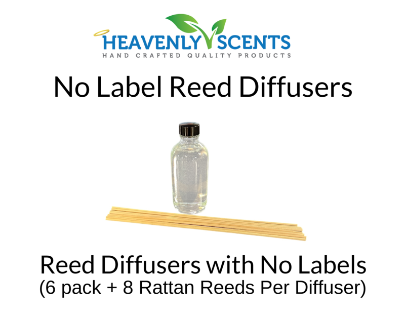 Reed Diffusers - 6 pack - Rattan Reeds